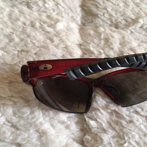 IronMan Drive B FTG Foster Grant Sport Sunglasses SR 04 08 090000218 Red Black - Picture 3 of 11